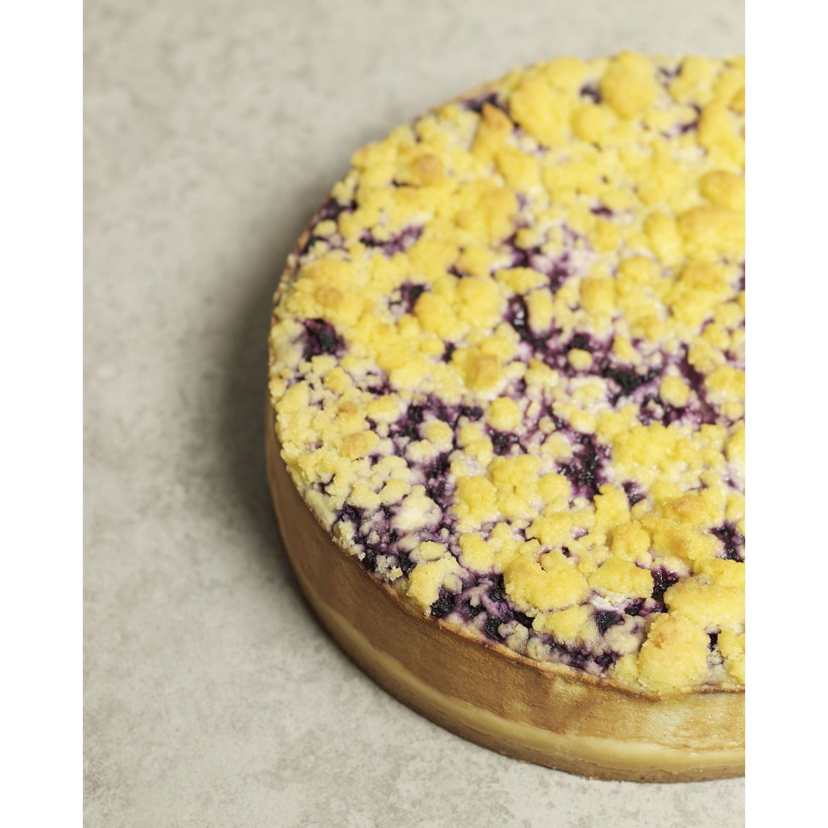 Käse New York blueberry