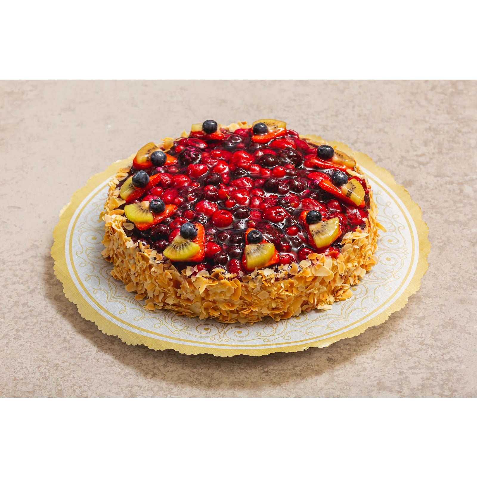 Gemischte Beerentorte