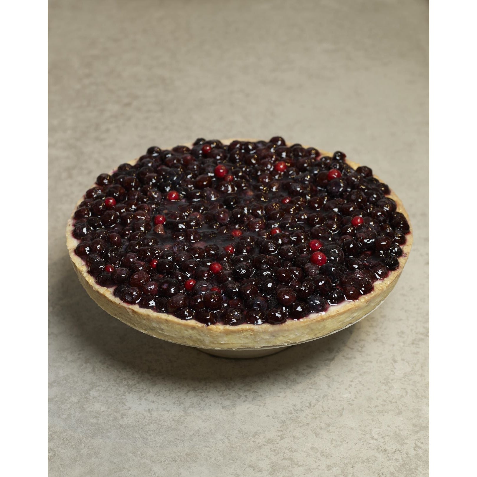 Frischkäsetorte mit Blaubeeren
