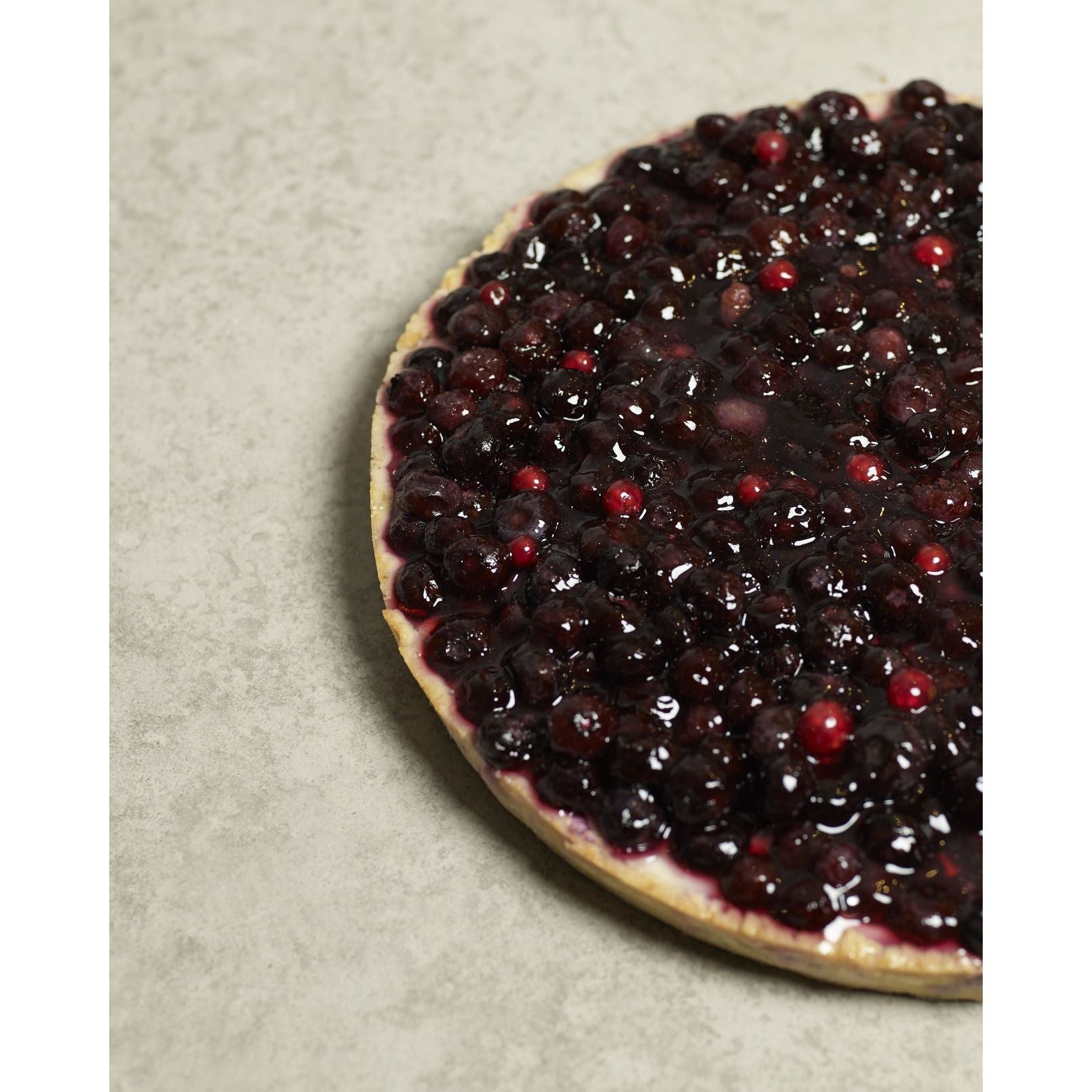 Frischkäsetorte mit Blaubeeren