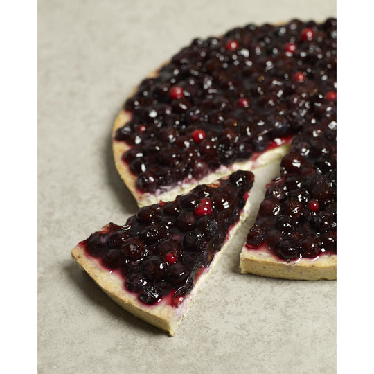 Frischkäsetorte mit Blaubeeren